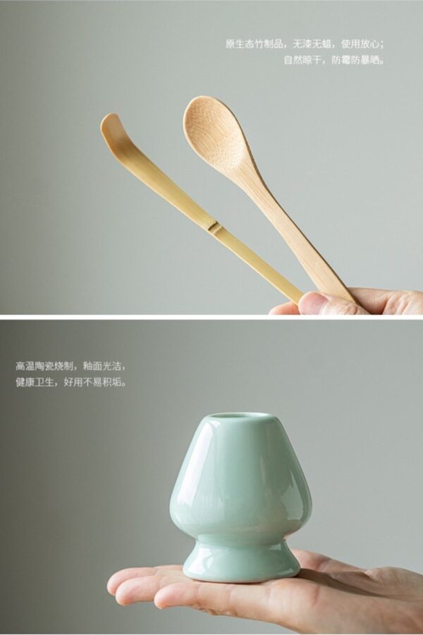 4 Delig Unikke Matcha thee set,Complete set als voor cadeau - Image 3
