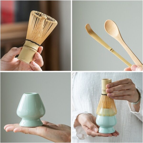 4 Delig Unikke Matcha thee set,Complete set als voor cadeau - Image 7